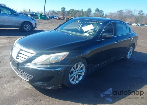 2013 Hyundai Genesis 3.8 from USA, damaged, VIN KMHGC4DD7DU222510